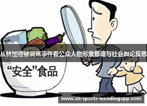 从林加德被调侃事件看公众人物形象管理与社会舆论反思