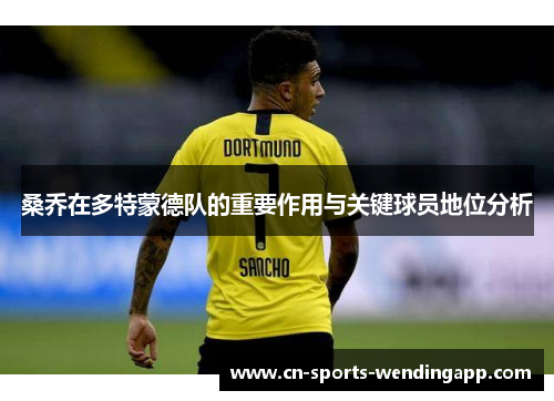 桑乔在多特蒙德队的重要作用与关键球员地位分析
