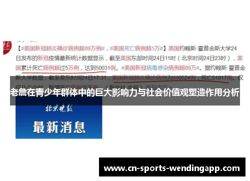 老詹在青少年群体中的巨大影响力与社会价值观塑造作用分析